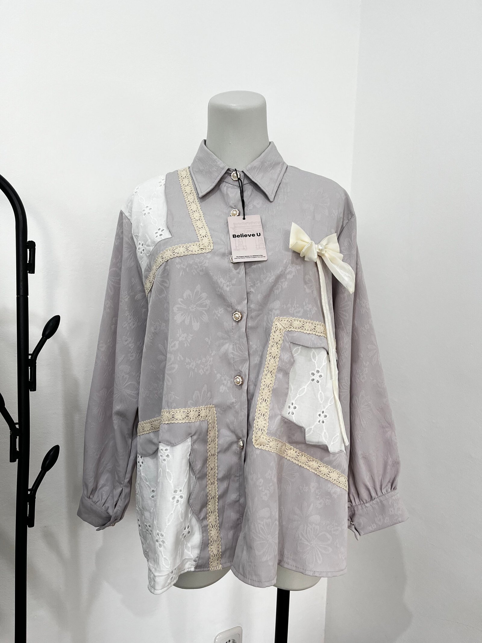 Joeli Blouse - Grey